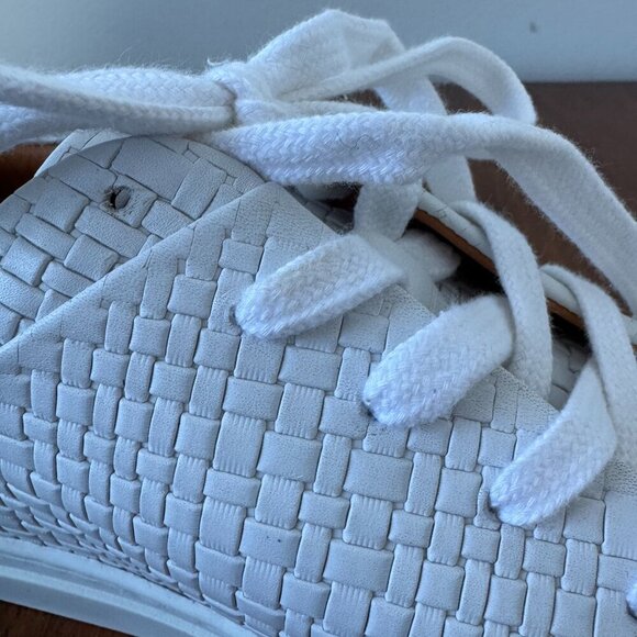 Aquatalia Alaric Embossed Leather Low-Top Sneakers - Picture 16 of 16